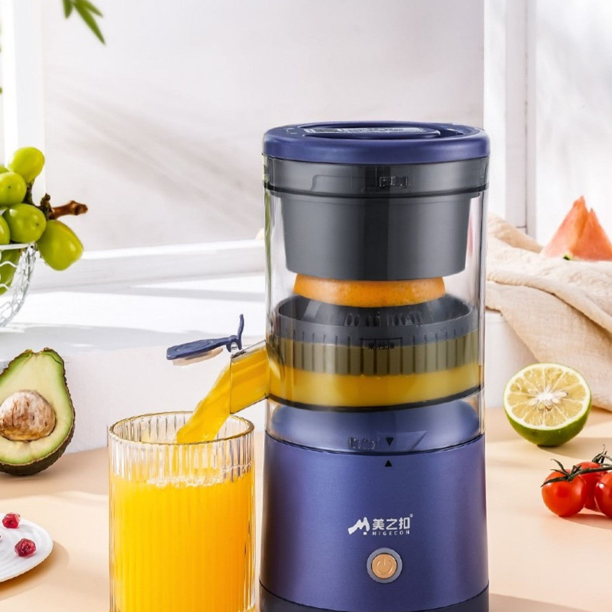 Portable Blender – USB Rechargeable Mini Smoothie Blender for Travel, Gym & Office